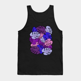 Monstera Leaves #4 Tank Top